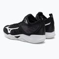 Pantofi de volei pentru bărbați Mizuno Wave Dimension Mid negru V1GA224501 4