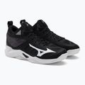 Pantofi de volei pentru bărbați Mizuno Wave Dimension Mid negru V1GA224501 5