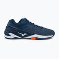 Pantofi de handbal pentru bărbați Mizuno Wave Stealth Neo albastru marin X1GA200021 2