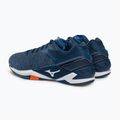 Pantofi de handbal pentru bărbați Mizuno Wave Stealth Neo albastru marin X1GA200021 3