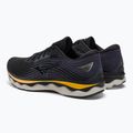 Pantofi de alergare pentru bărbați Mizuno Wave Sky 6 negru/tradewinds/gold fusion 3