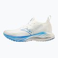 Încălțăminte de alergare pentru femei Mizuno Wave Neo Wind white/silver/peace blue 9