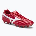 Mizuno Morelia II Club MD ghete de fotbal pentru bărbați roșu P1GA221660