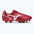 Mizuno Monarcida II Sel MD ghete de fotbal pentru copii roșu P1GB222560 2