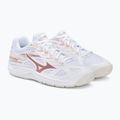 Pantofi de handbal pentru copii Mizuno Stealth Star C alb X1GC2107K36 4