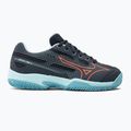 Încălțăminte de tenis pentru copii Mizuno Exceed Star CC collegiate blue/soleil/tanager/turquoise 2