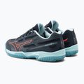 Încălțăminte de tenis pentru copii Mizuno Exceed Star CC collegiate blue/soleil/tanager/turquoise 3