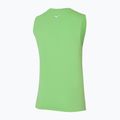 Tank top de alergat pentru bărbați Mizuno Impulse Core light green 2