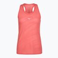 Tank top de alergat pentru femei Mizuno Aero Tank sunkissed coral