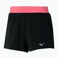 Pantaloni scurți de alergat pentru femei  Mizuno Alpha 4.5 black/coral