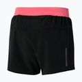 Pantaloni scurți de alergat pentru femei  Mizuno Alpha 4.5 black/coral 2