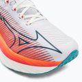 Mizuno Wave Rebellion Pro alb-portocaliu pantofi de alergare J1GC231701 7