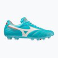 Mizuno Morelia II Pro ghete de fotbal albastru și alb P1GA231325 10