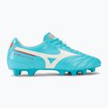 Ghete de fotbal Mizuno Morelia II Club pentru bărbați, albastru P1GA231625 2