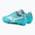 Ghete de fotbal Mizuno Morelia II Club pentru bărbați, albastru P1GA231625 3