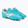 Ghete de fotbal Mizuno Morelia II Club pentru bărbați, albastru P1GA231625 4