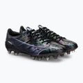 Mizuno Alpha JP Mix ghete de fotbal pentru bărbați negru P1GC236001 4