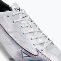 Cizme de fotbal pentru bărbați Mizuno Alpha JP Mix alb/roșu aprins/ 801 c 8