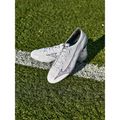 Cizme de fotbal pentru bărbați Mizuno Alpha JP Mix alb/roșu aprins/ 801 c 20