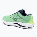 Încălțăminte de alergare pentru bărbați Mizuno Wave Inspire 19 909c/china blue/camo green 3