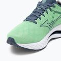Încălțăminte de alergare pentru bărbați Mizuno Wave Inspire 19 909c/china blue/camo green 8
