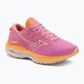 Pantofi de alergare pentru femei Mizuno Wave Rider 26 Roxy ciclamen/alb/mockorang