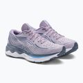 Pantofi de alergare pentru femei Mizuno Wave Skyrise 4 wisteria/alb/alb/chinablu 5