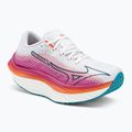 Mizuno Wave Rebellion Pro pantofi de alergare alb și roz J1GD231721