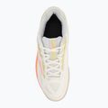 Încălțăminte de tenis pentru femei Mizuno Break Shot 4 AC snow white/ neon flame/ ghost gray 5