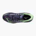 Pantofi bărbătești de padel Mizuno Wave Exceed Light 2 Padel albastru seara / verde patină / lolite 9