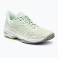 Pantofi de tenis pentru femei Mizuno Wave Exceed Tour 5 CC ambrozie / argintiu / verde techno