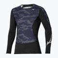 Longsleeve de alergat pentru bărbați Mizuno Virtual Body G3 Crew black