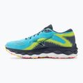 Pantofi de alergare pentru bărbați Mizuno Wave Sky 7 jet blue/white/bolt2neon 4