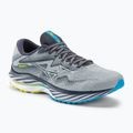 Pantofi de alergare pentru bărbați Mizuno Wave Rider 27 pearl blue/white/bolt2neon