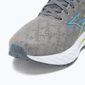 Încălțăminte de alergare pentru bărbați Mizuno Wave Inspire 19 ggray/jet blue/bolt2neon 8