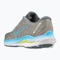 Încălțăminte de alergare pentru bărbați Mizuno Wave Inspire 19 ggray/jet blue/bolt2neon 9