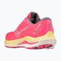 Încălțăminte de alergare pentru femei Mizuno Wave Inspire 19 hi vis pink/ snow white/ luminous 12