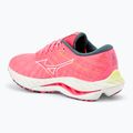 Încălțăminte de alergare pentru femei Mizuno Wave Inspire 19 hi vis pink/ snow white/ luminous 3