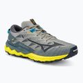 Încălțăminte de alergat pentru bărbați Mizuno Wave Daichi 7 cgray/oblue/bol2(neon)