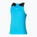 Tank top de alergat pentru bărbați Mizuno DryAeroFlow Tank hawaiian ocean/black