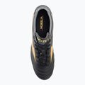 Mizuno Morelia II PRO MD ghete de fotbal pentru bărbați negru/aur/umbră întunecată 6