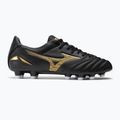 Ghete de fotbal Mizuno Morelia Neo IV Pro MD pentru bărbați, negru/auriu/negru 2