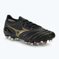 Încălțăminte de fotbal pentru bărbați  Mizuno Morelia Neo IV Beta SG black/gold/black