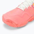 Încălțăminte de volei pentru femei Mizuno Wave Momentum 3 candy coral/black/bolt 2 neon 7