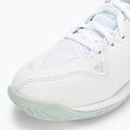 Încălțăminte de volei pentru copii Mizuno Lightning Star Z7 JR white/gridge/patinagreen 7