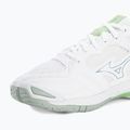 Încălțăminte de handbal pentru femei Mizuno Wave Phantom 3 white/glacial ridge/patinagreen 7