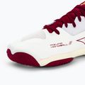 Încălțăminte de handbal pentru femei Mizuno Wave Mirage 5 white/cabernet/mp gold 7