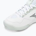 Încălțăminte de handbal pentru copii Mizuno Stealth Star 2 Jr white/gridge/patinagreen 7