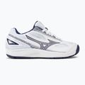 Încălțăminte de handbal pentru copii Mizuno Stealth Star 2 Jr white/blueribbon/mpgold 2