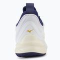 Încălțăminte de volei pentru bărbați Mizuno Wave Luminous 2 white/blue ribbon/mpgold 6